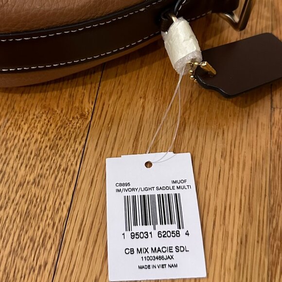 Coach Macie Saddle Bag In Colorblock - Picture 4 of 8